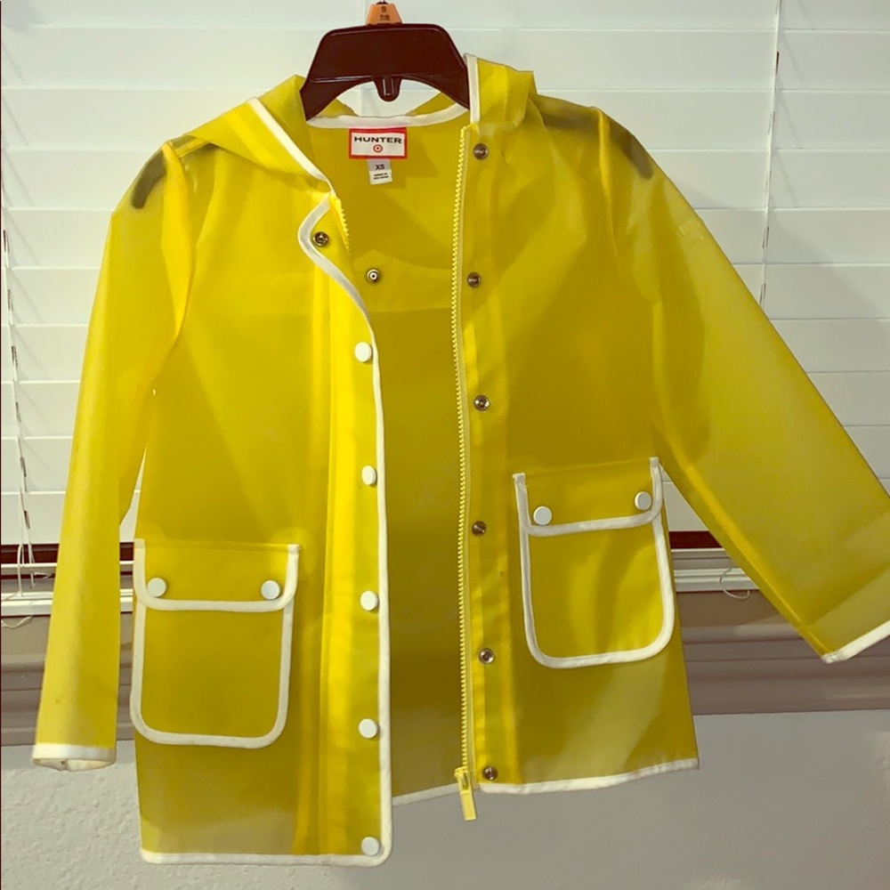 Girls Hunter for Target Yellow Raincoat